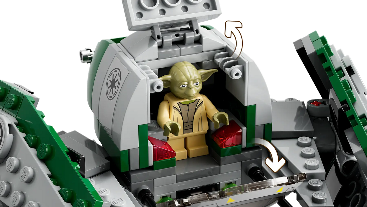 LEGO - 75360 - STAR WARS - Yoda's Jedi Starfighter - 253 Pcs