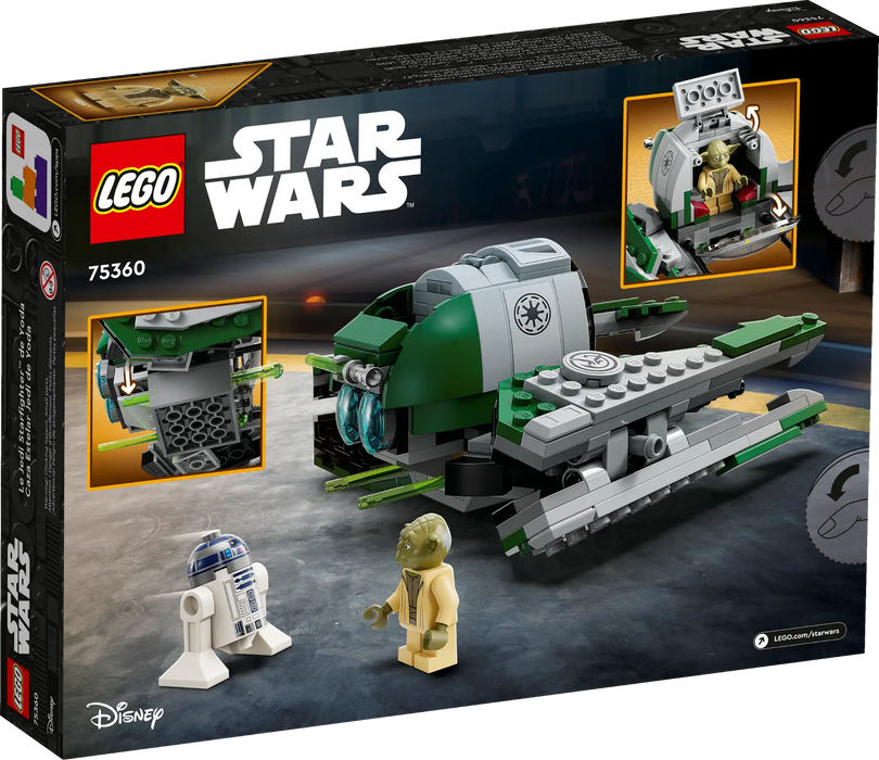 LEGO - 75360 - STAR WARS - Yoda's Jedi Starfighter - 253 Pcs