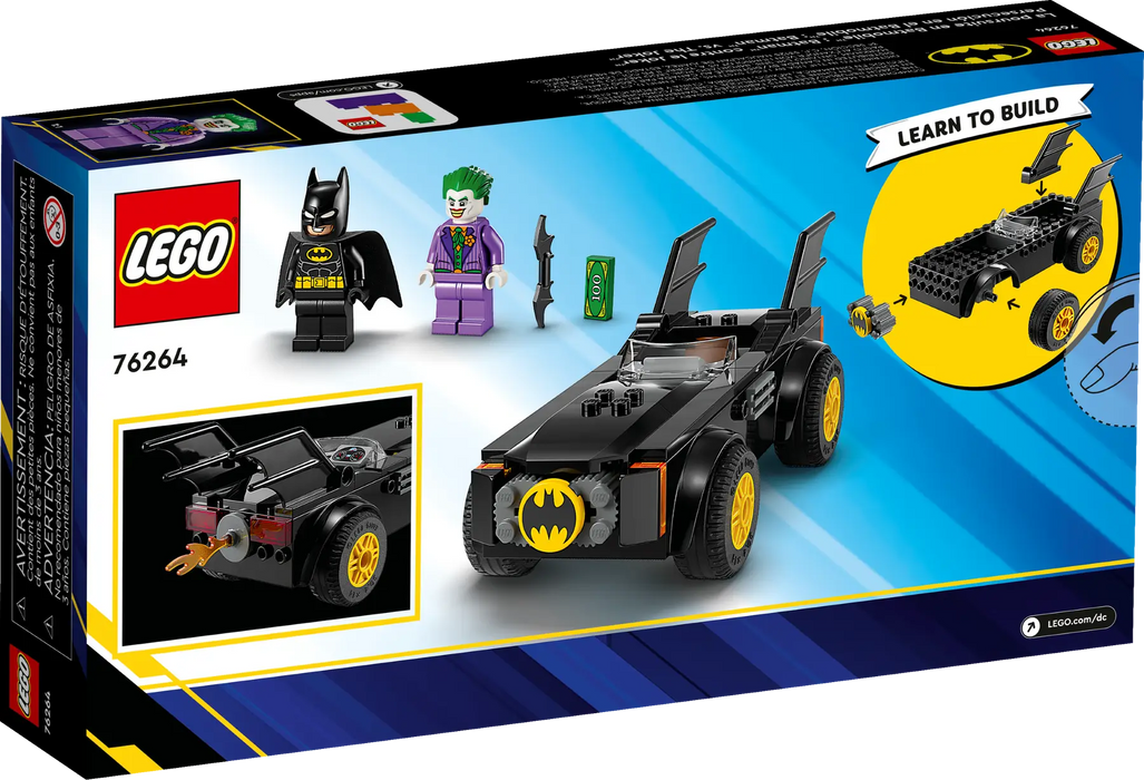 LEGO - 76264 - DC COMICS - Batmobile Pursuit: Batman vs. The Joker - 54 Pcs