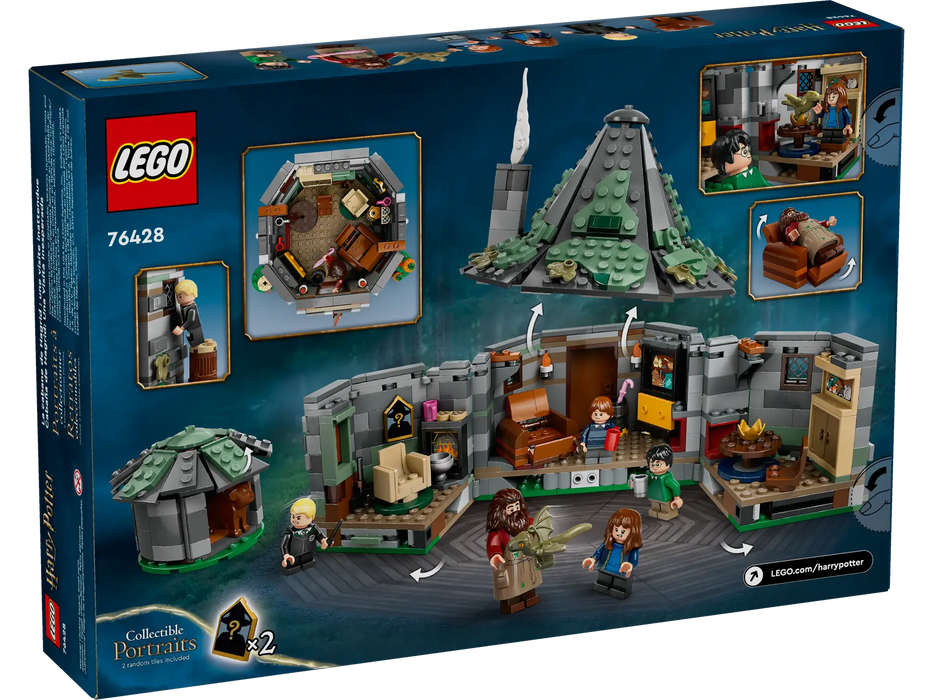 LEGO - 76428 - HARRY POTTER - Hagrid's Hut: An Unexpected Visit - 896 Pcs