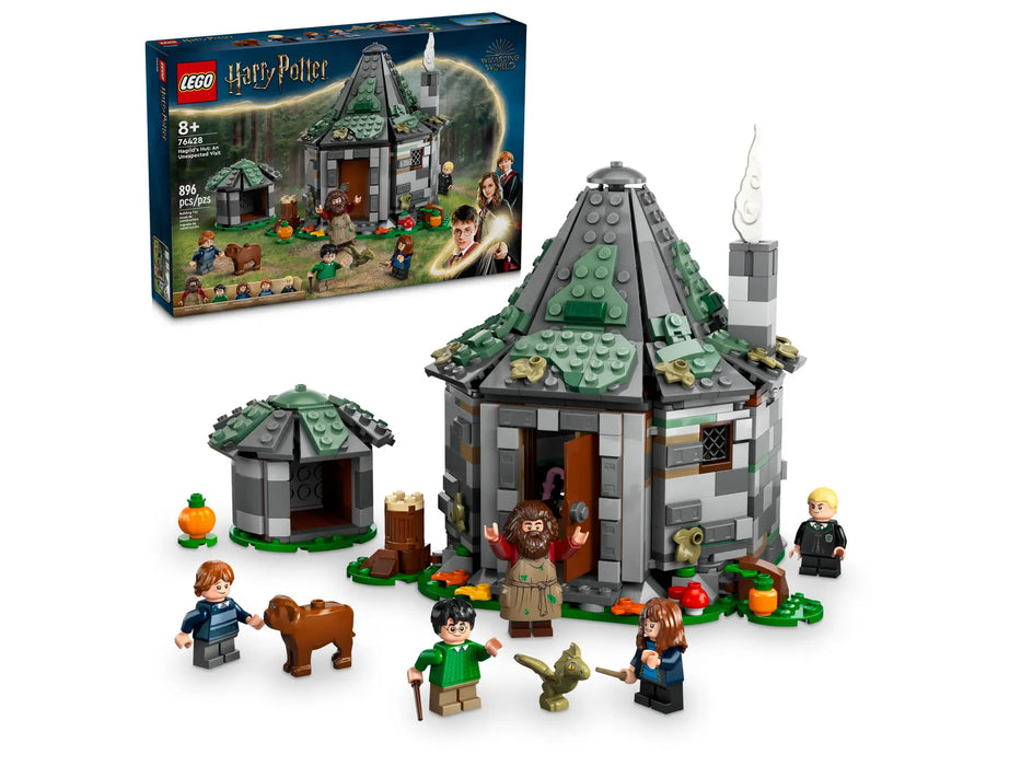 LEGO - 76428 - HARRY POTTER - Hagrid's Hut: An Unexpected Visit - 896 Pcs