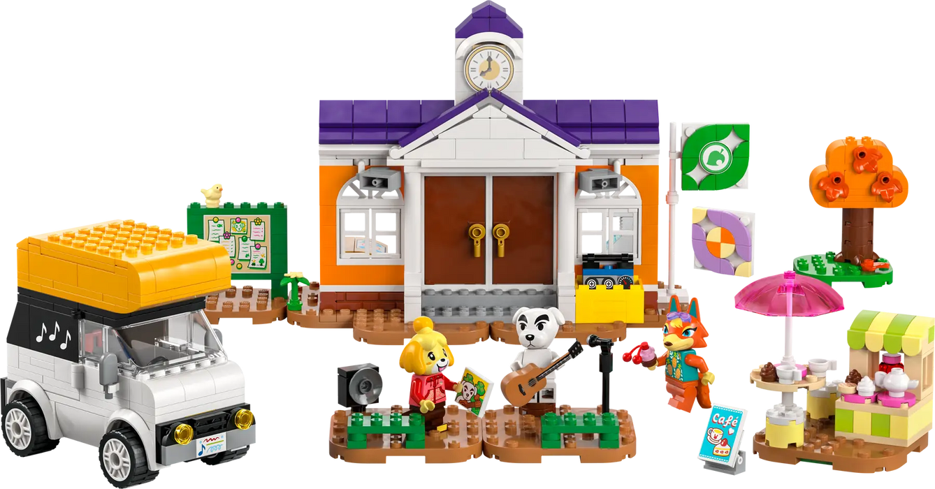 LEGO - 77052 - ANIMAL CROSSING - K.K.'s Concert at the Plaza - 550 Pcs