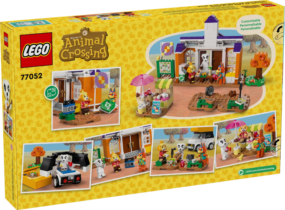 LEGO - 77052 - ANIMAL CROSSING - K.K.'s Concert at the Plaza - 550 Pcs