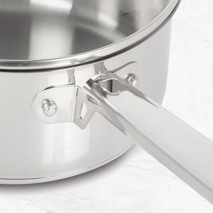 Cuisinart - 10-Piece Stainless Steel Cookware Set