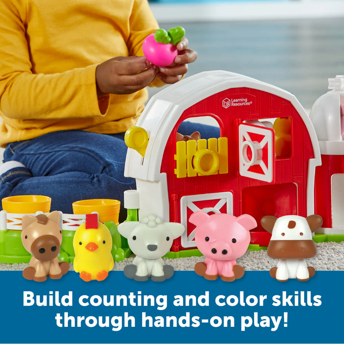 Learning Resources - Peekaboo Learning Barn Playset