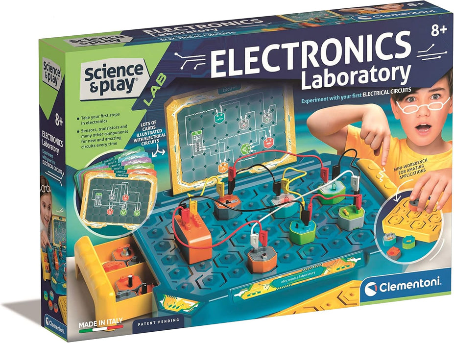 Clementoni - SCIENCE & PLAY - Electronics Laboratory - Limolin 