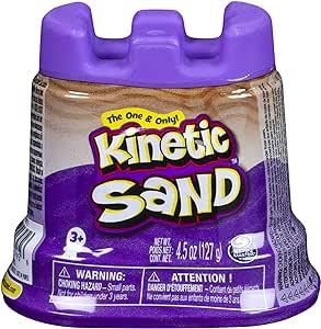 Kinetic Sand - Single Castle Container Cdu Asst