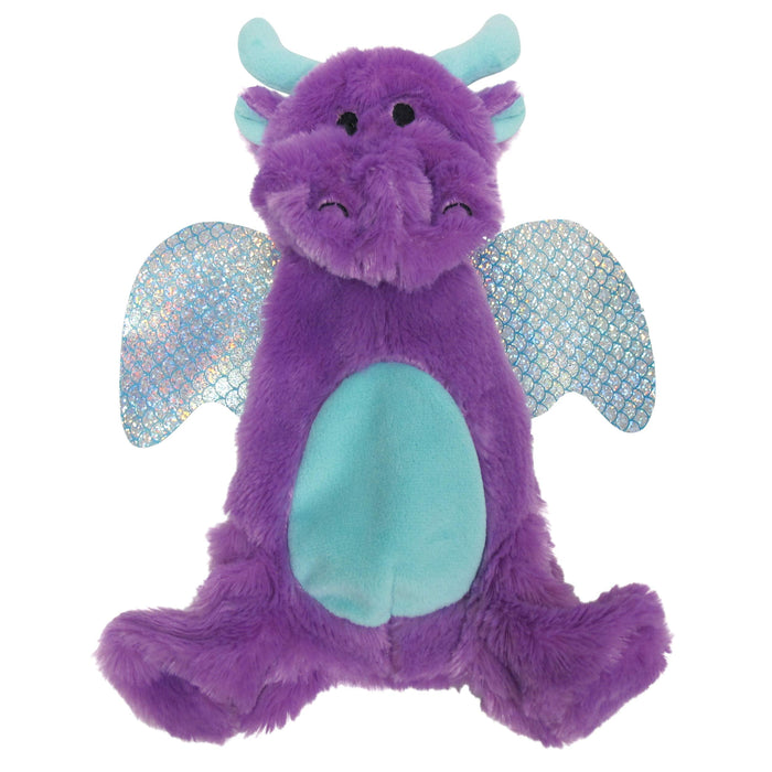 Fou FIT - Stuffless Crinkle Dragon - Purple (13")(3) - Limolin 