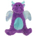 Fou FIT - Stuffless Crinkle Dragon - Purple (13")(3) - Limolin 