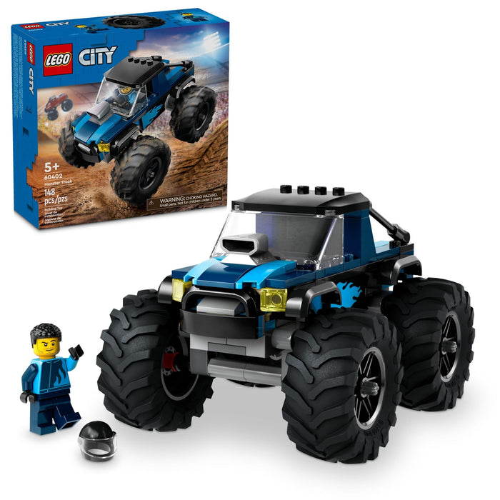 LEGO - 60402 - CITY - Blue Monster Truck - 148 Pcs