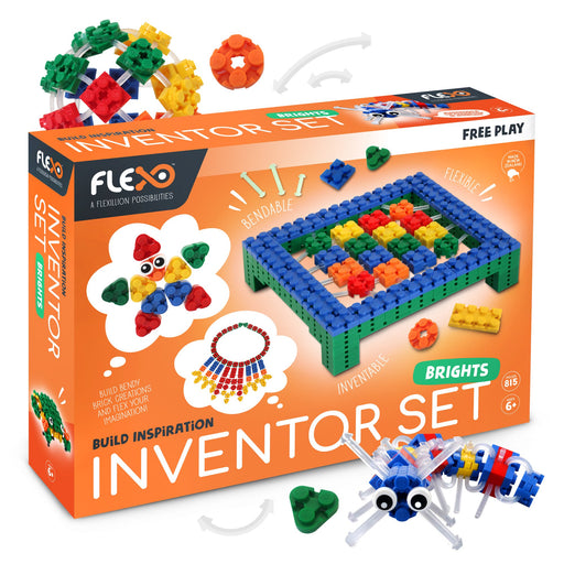 Flexo - Free Play Inventor Set Brights - Limolin 