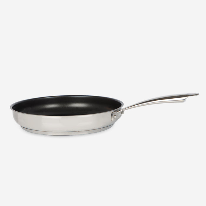 Cuisinart - Professional Series Stainless Steel Non-Stick Open Skillet (10 In.)