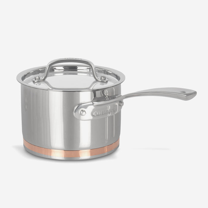 Cuisinart - 11-pc Stainless Steel Copper Cookware Set