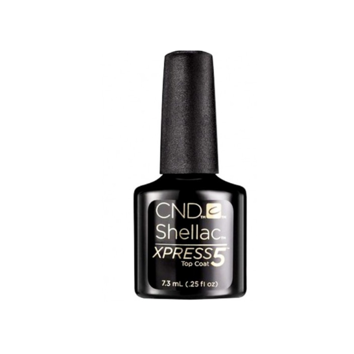 CND - Shellac Xpress5 Top Coat Uv .25 oz - Limolin 