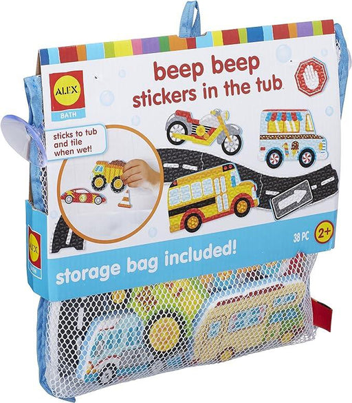 ALEX - Bath - Beep Beep Stickers In The Tub
