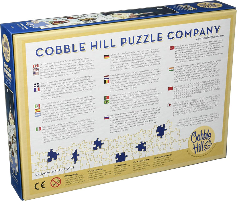 Cobble Hill - Moonlit Winter (500-Piece Puzzle)