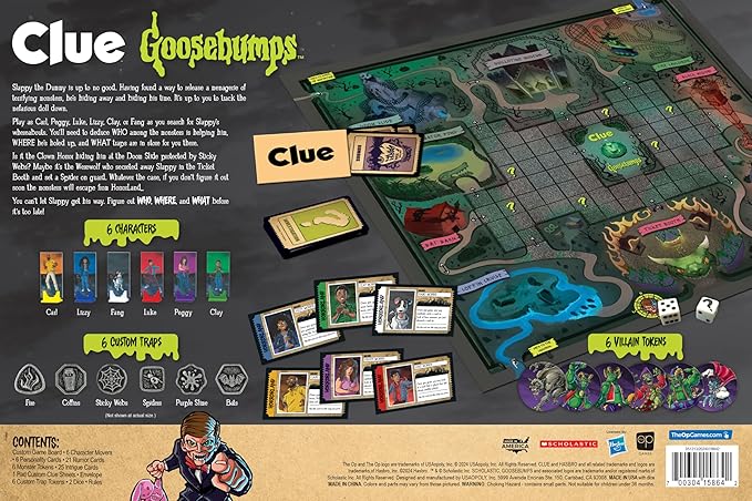 USAopoly - Clue - Goosebumps