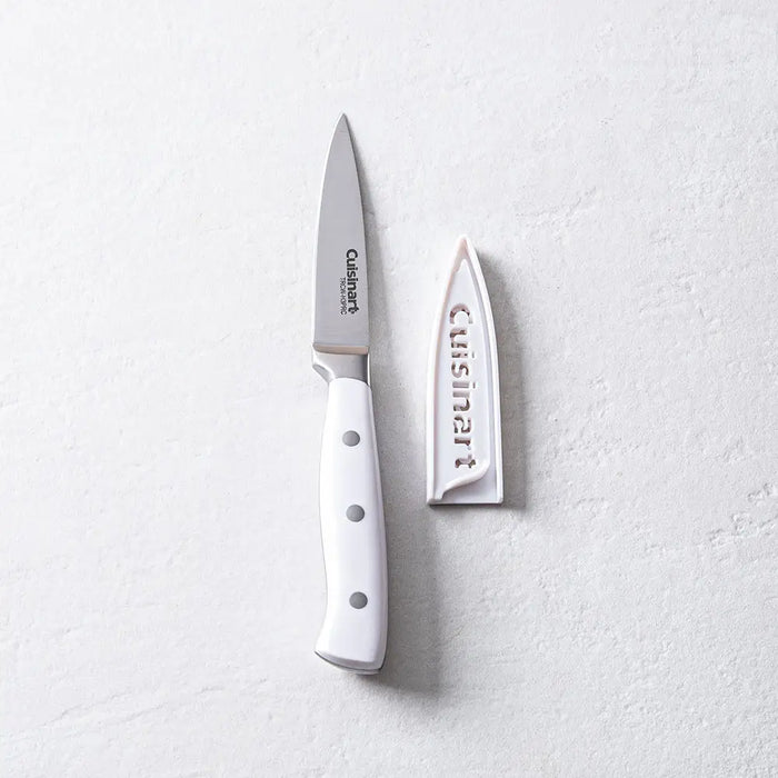 Cuisinart - White Triple Rivet 3.5" Paring - Matte White German Steel