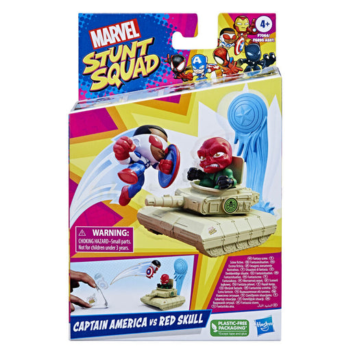 Hasbro - Marvel - Ca Stunt Squad Figure And Tgt - Limolin 