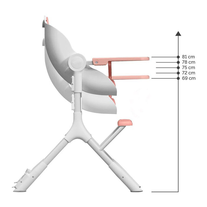 Oribel - Cocoon Z High Chair Candy Pink - Limolin 