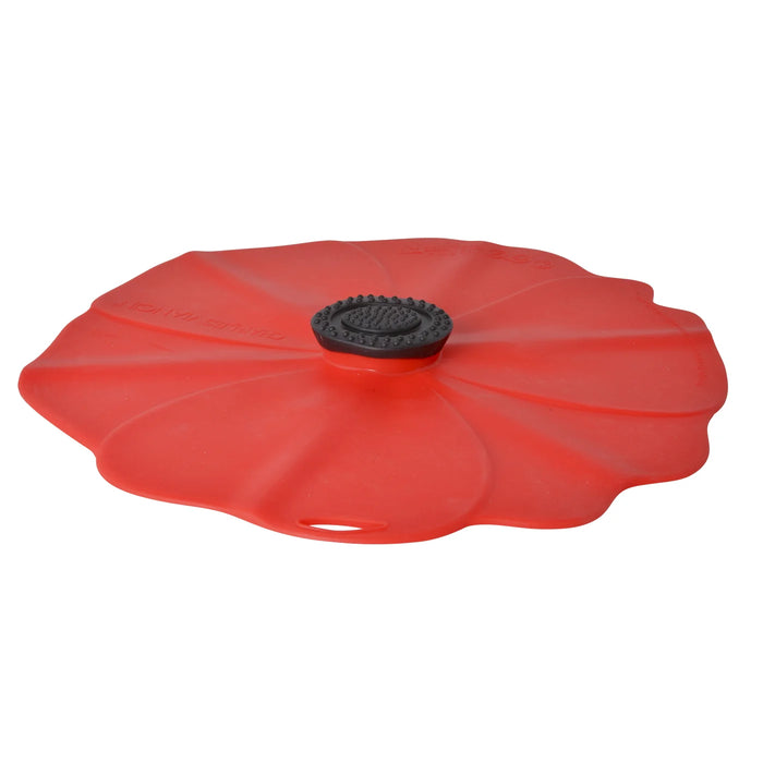 Charles Viancin - FLORAL POPPY Silicone Lid 28cm/11"