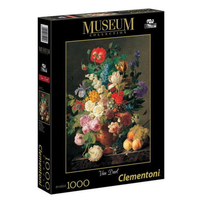 Clementoni - 1000-Piece Puzzle (Van Dael - Bowl Of Flowers)