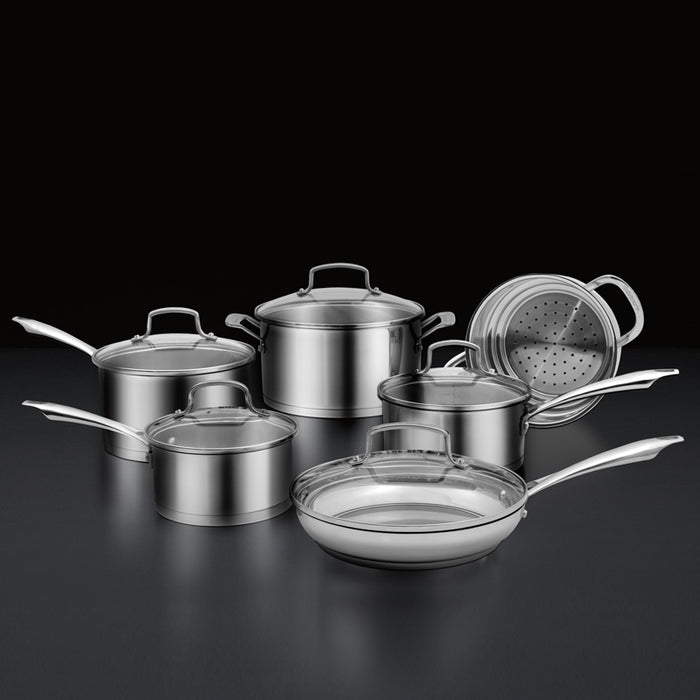 Cuisinart - Stainless Steel Cookware Set (11 Piece)