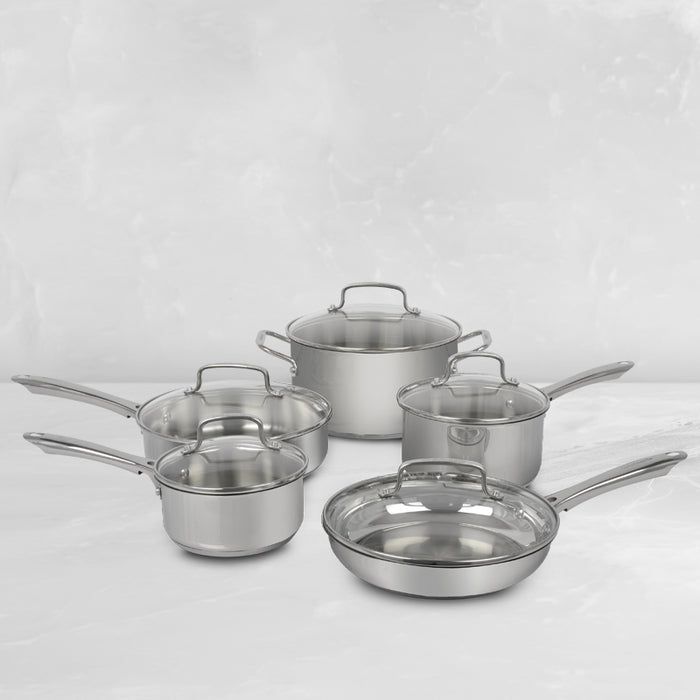 Cuisinart -  Stainless Steel Cookware Set (10-Piece)