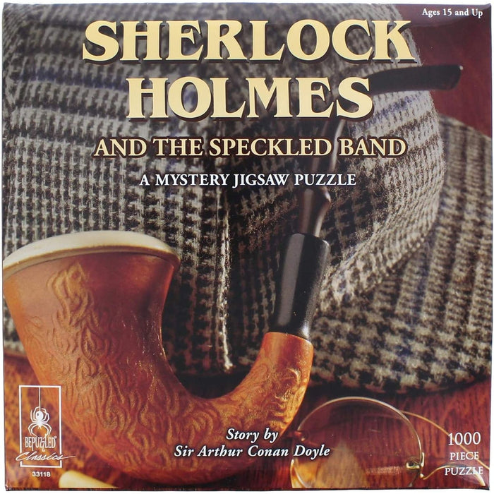 Bepuzzled - 1000-Piece Puzzle (Sherlock Holmes & The Speckled Band)