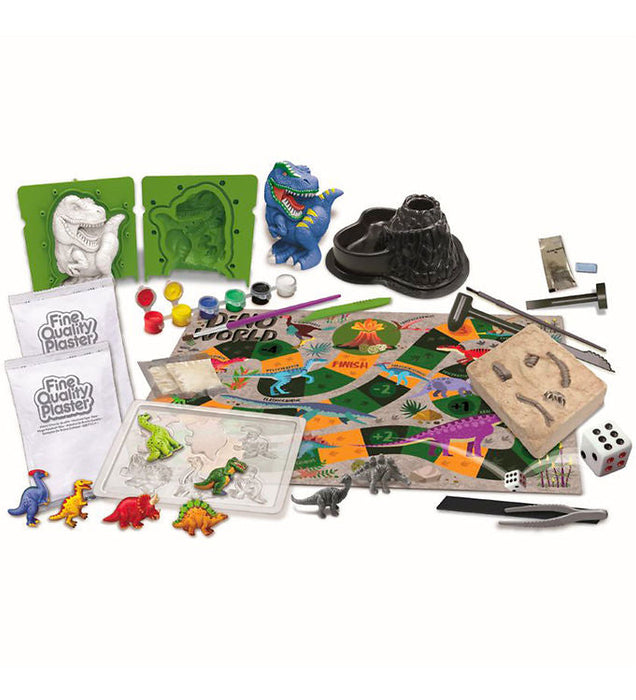 4M - Steam Kids Deluxe Dinosaur World