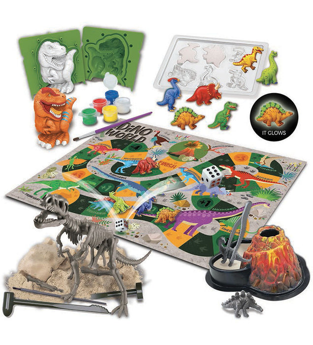 4M - Steam Kids Deluxe Dinosaur World