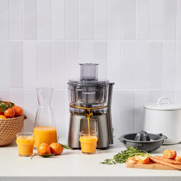 Cuisinart - CJE-2000 Combo Juice Extractor/Citrus Juicer, Black - Limolin 