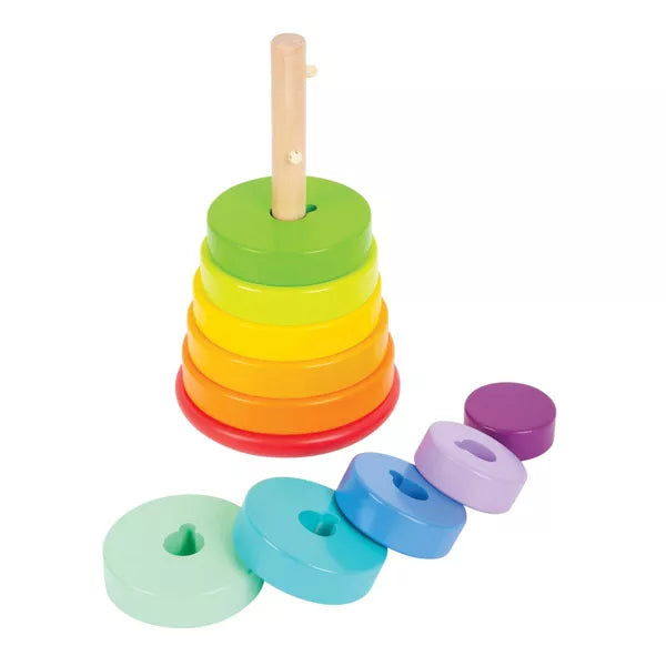 Small Foot - Rainbow Stacking Tower - Limolin 