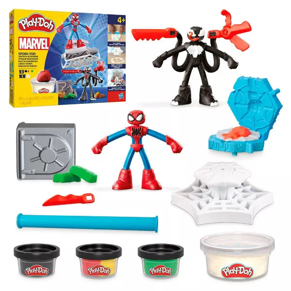 Hasbro - PLAY-DOH - SPIDERMAN LAUNCH AND SLICE BATTLE