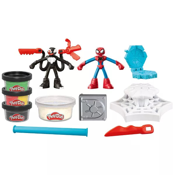 Hasbro - PLAY-DOH - SPIDERMAN LAUNCH AND SLICE BATTLE