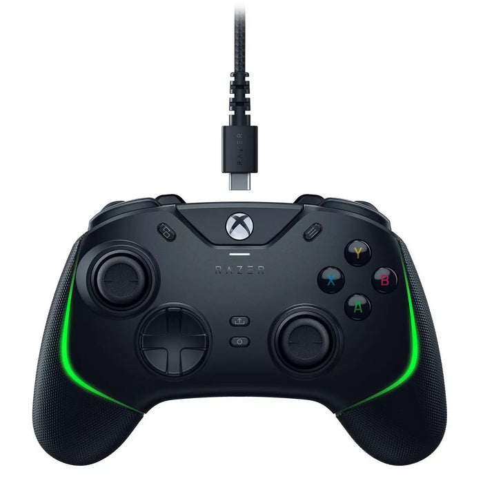 Razer - Xbox Gaming Controller Wired Wolverine V2 3.5mm  Chroma 6 Additional Multi-function Buttons - Black
