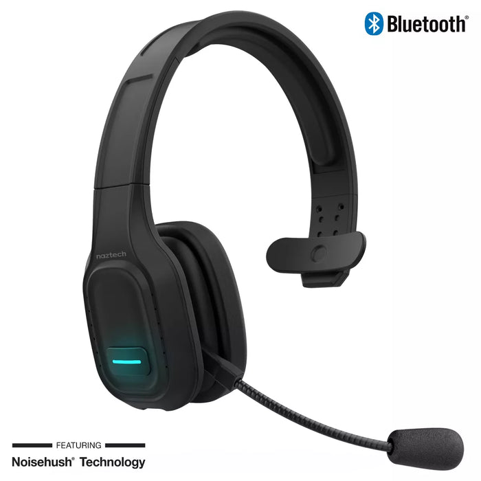 Naztech - Bluetooth Mono Headset NXT-700 Xtreme Pro - Black