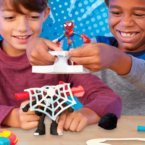 Hasbro - PLAY-DOH - SPIDERMAN LAUNCH AND SLICE BATTLE