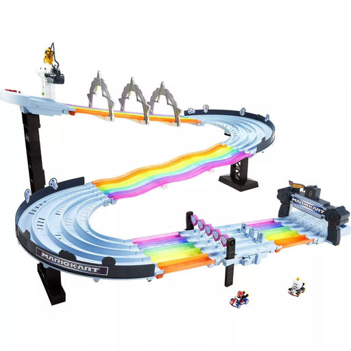 Hot Wheels - Mario Kart Rainbow Road Track Set - Limolin 