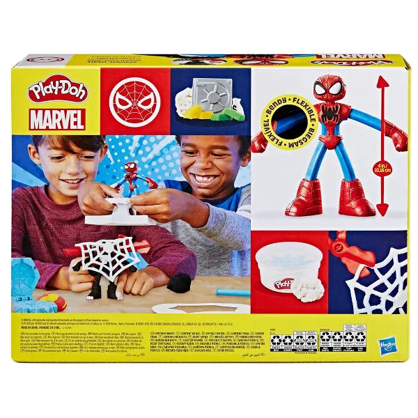 Hasbro - PLAY-DOH - SPIDERMAN LAUNCH AND SLICE BATTLE