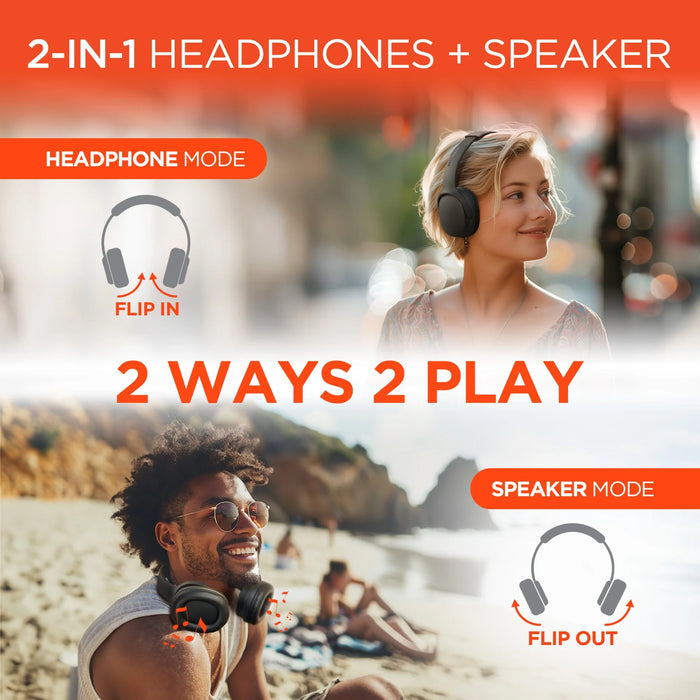 Hypergear - Bluetooth Headset &amp; Speakers 2-in-1