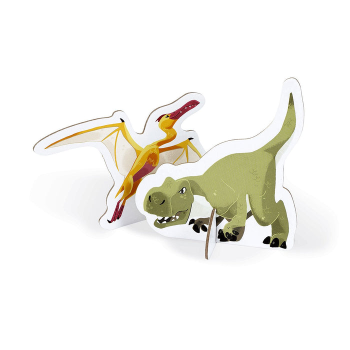 Janod - 3D Educational - The Dinosaurs (200-Piece Puzzle) - Limolin 