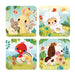 Janod - 4 In 1 Progressive Puzzles  - Farm: Animals - Limolin 