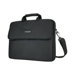 Kensington - Laptop Bag/Sleeve 17in Simply Portable with Carry Handle & Shoulder Strap Slim Design - Black