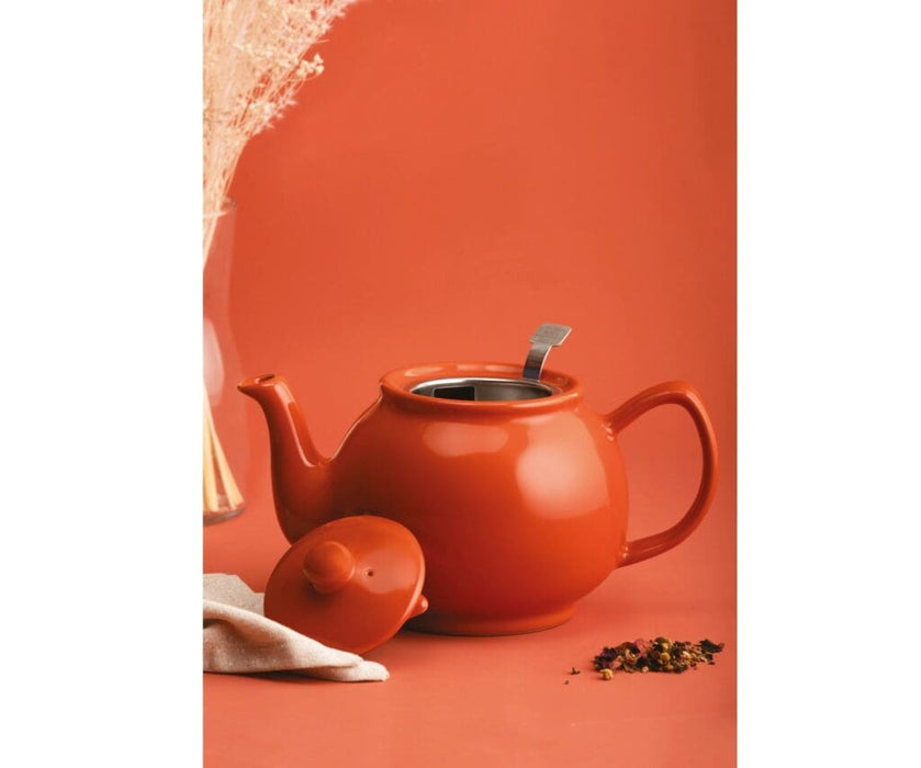 Price & Kensington - BRIGHTS Teapot 6cup Burnt-Orange 1100ml/35oz
