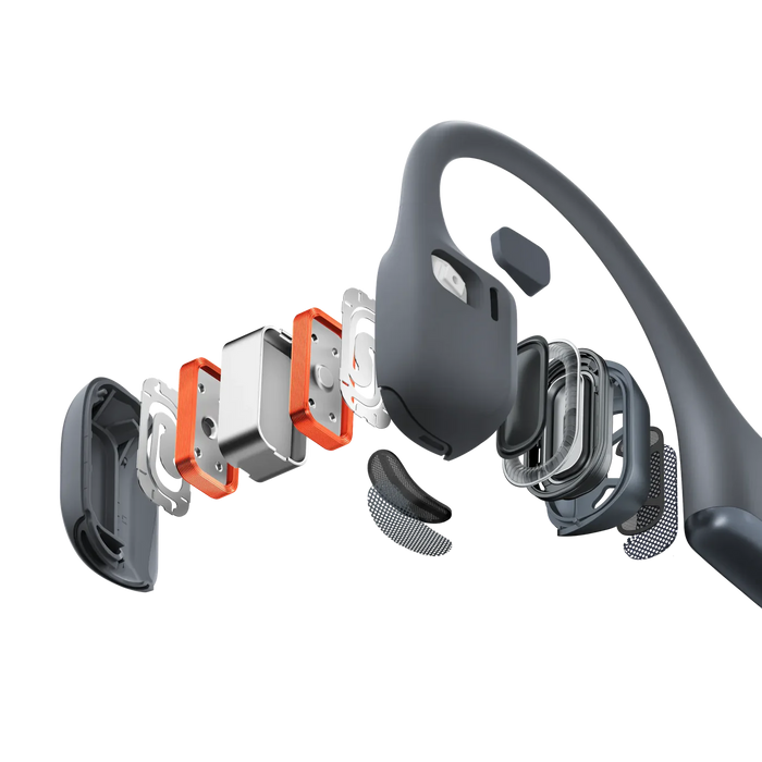 Shokz - OpenRun Pro 2 - Black - Bluetooth Headset Noise Cancelling Mic  IP55