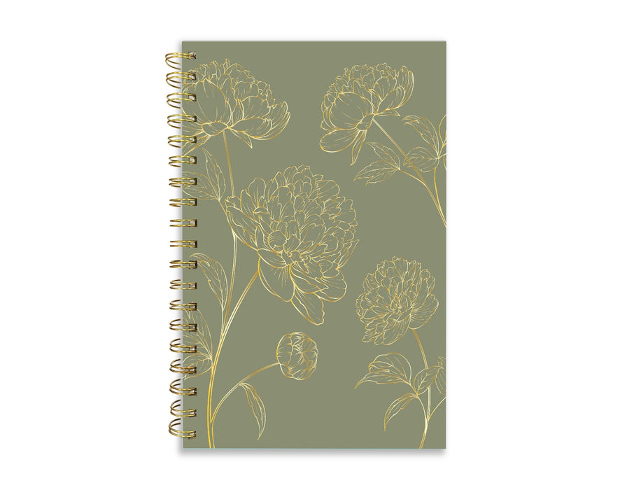 PBI - Notebook - Fleurs Dorées