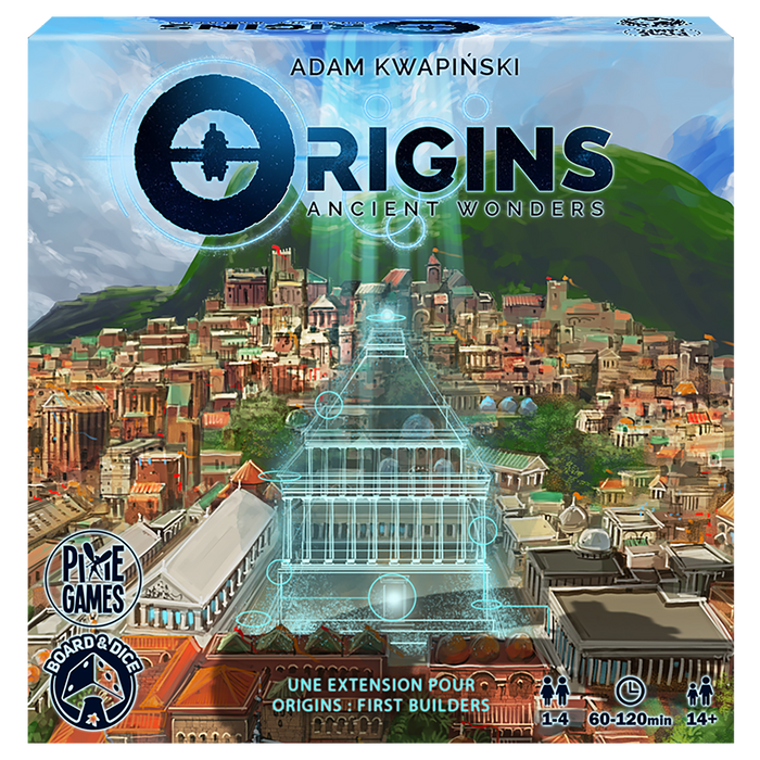 PIXIES GAMES - Origins : First Builders - Ext. Ancient Wonders (Fr)