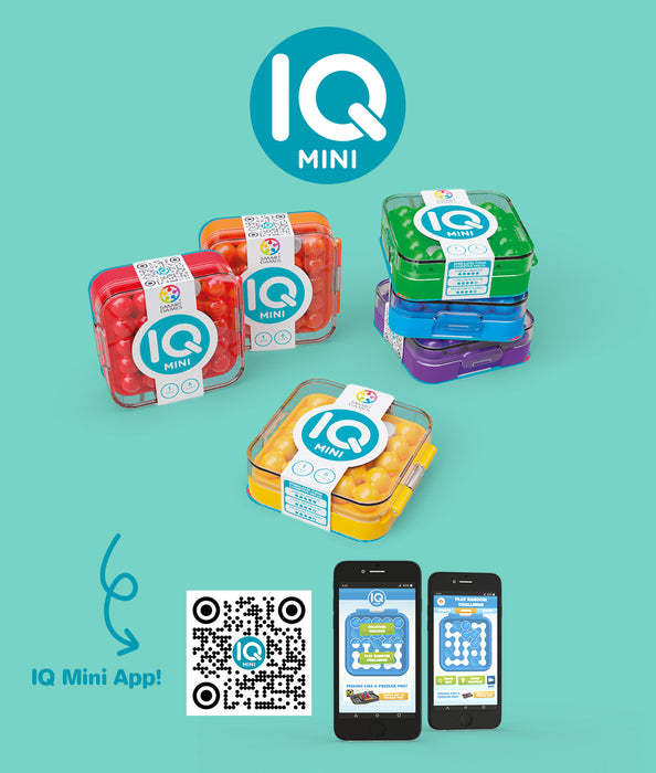 Smart Games - Iq Mini  (Sold 30 Units - 5 Colors) - Limolin 