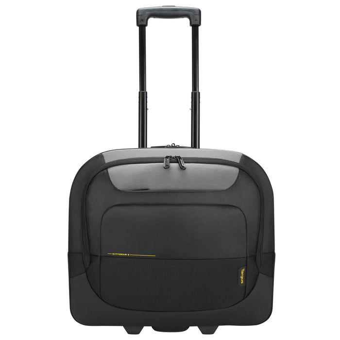 Targus - Laptop Roller Case 15-17.3in Dome Protection System with Luggage Clothes Section - Black